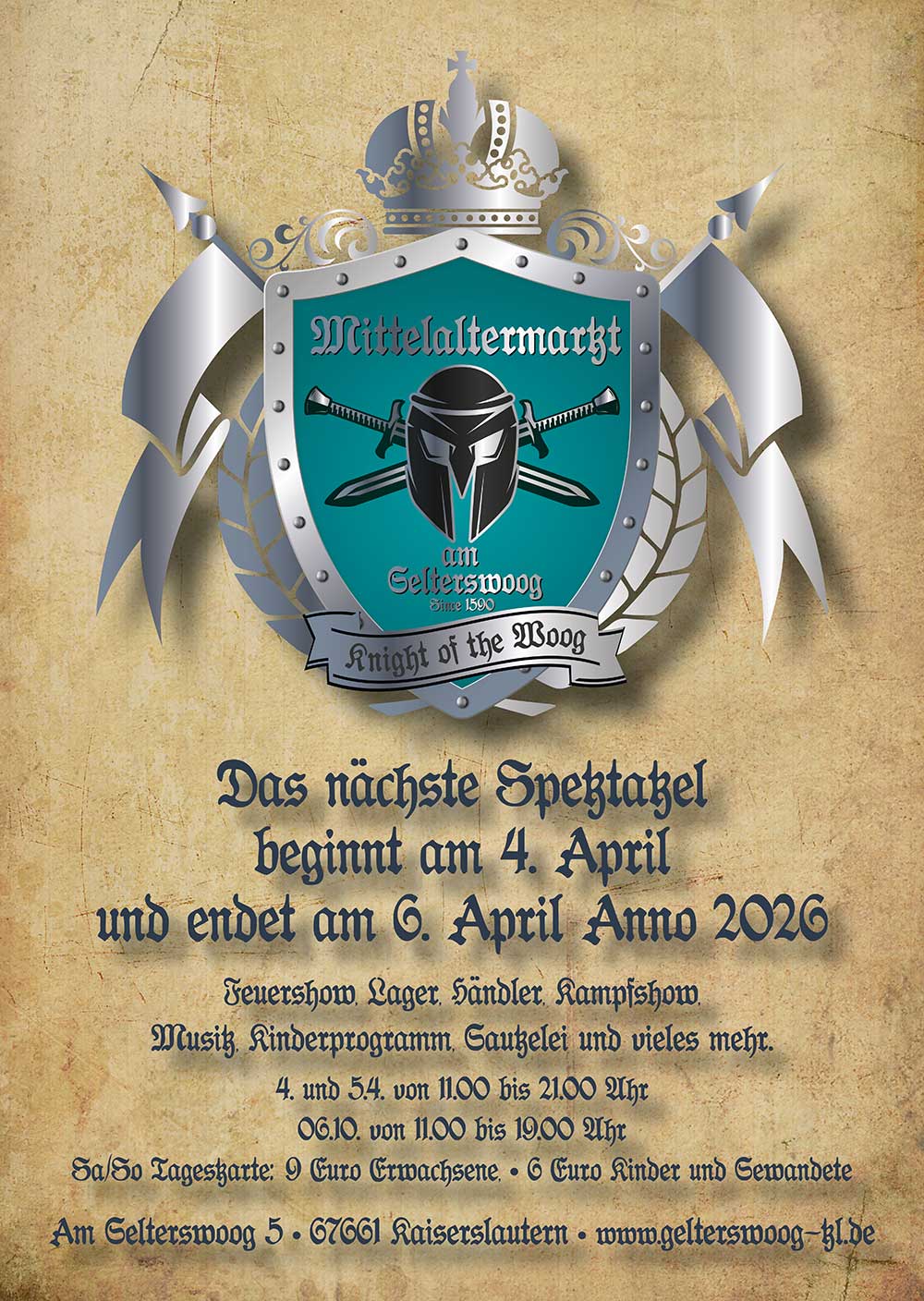 Mittelaltermarkt April 2026 Mittelaltermarkt April 2026